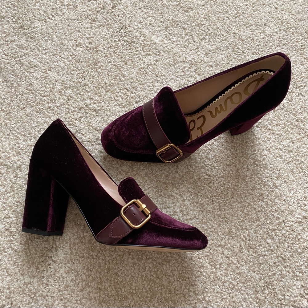 Sam Edelman Velvet Heels
